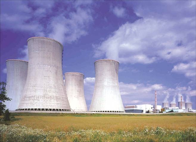 체코 두코바니 원전 전경. 체코 정부는 한국수력원자력을 신규 원전 2기 건설을 위한 우선협상대상자로 선정했다. (한국수력원자력 제공)