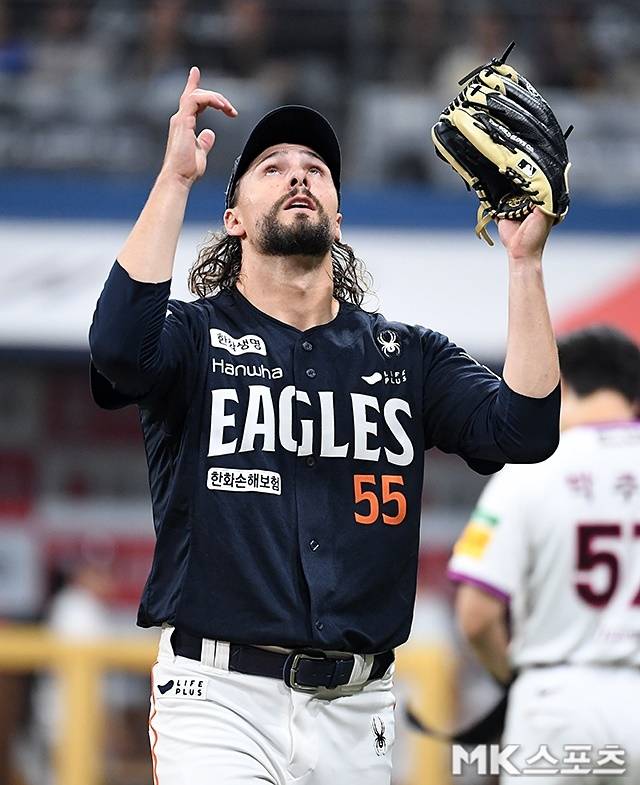 한화의 선발진을 굳게 지키고 있는 와이스. 사진=천정환 기자