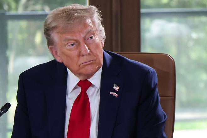 도널드 트럼프 미국 대통령 [AFP]