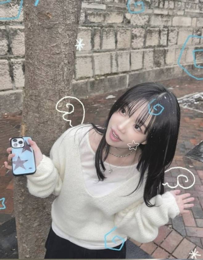 사진=조유리 SNS