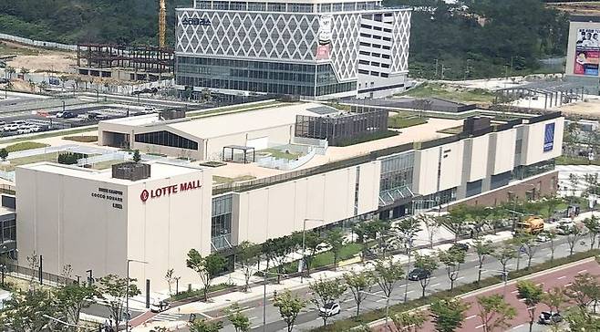 [부산=뉴시스] 부산 기장군 메종 동부산. (사진=롯데몰 동부산점 제공) 2025.06.18. photo@newsis.com   *재판매 및 DB 금지