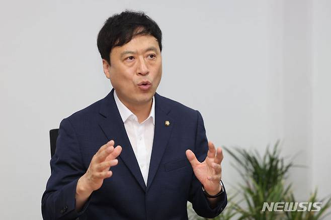 [서울=뉴시스] 권창회 기자 = 정성국 국민의힘 의원. 2024.07.16. kch0523@newsis.com