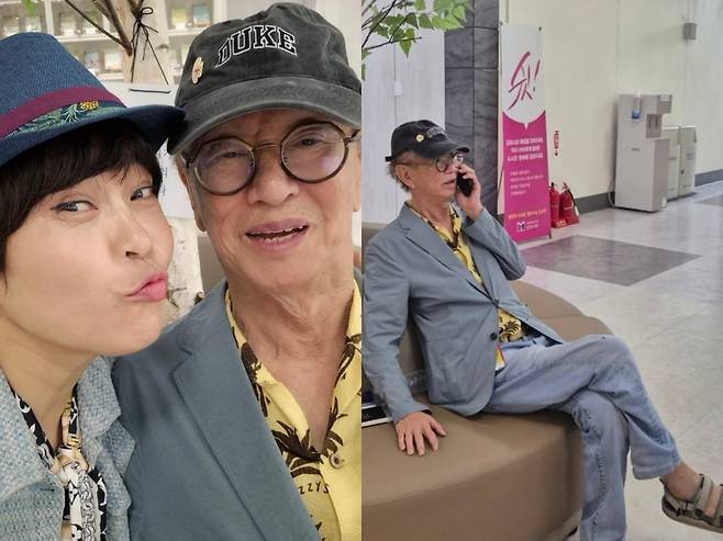 코미디언 조혜련이 전유성의 근황을 전했다. 인스타그램 캡처.