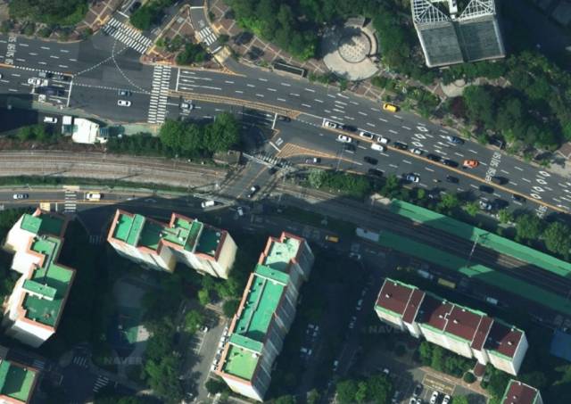 4호선 이촌역 인근 네이버 지도 캡처