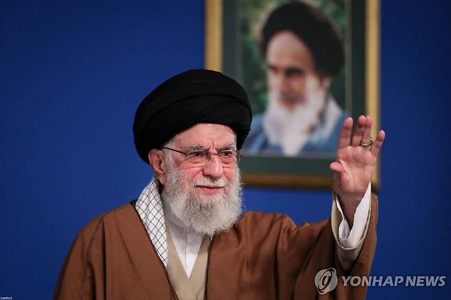이란 최고지도자 아야톨라 알리 하메네이 [AFP/KHAMENEI.IR 연합뉴스 자료사진 재판매 및 DB 금지]