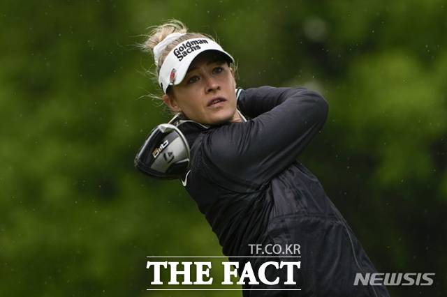 지난해 무려 7승을 기록했던 세계랭킹 1위 넬리 코다. 올시즌에는 아직 우승이 없이 준우승만 두차례 했다. /AP.뉴시스