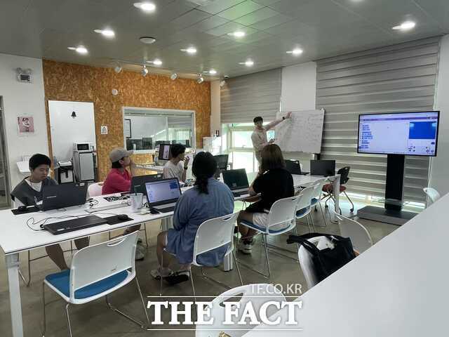 당진청년타운 메이커스페이스 운영 장면 /당진시