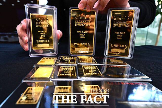 이스라엘과 이란 간 무력 충돌이 격화하면서 안전자산인 금값이 상승세를 보이고 있다. /남윤호 기자
