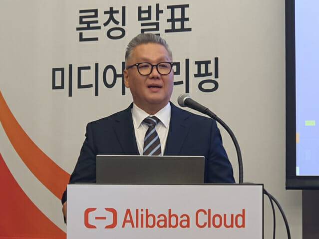 윤용준 알리바바 클라우드 인텔리전스 한국 총괄 지사장 (사진=장유미 기자)