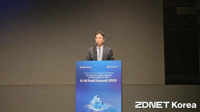 최지웅 한국클라우드산업협회장 (사진=한정호 기자)
