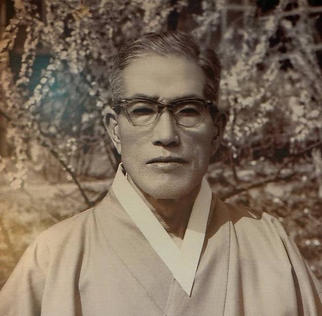 외솔 최현배./독립기념관