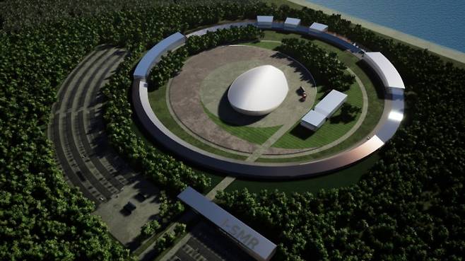 한국형 소형모듈원자로(SMR) 조감도. 한국수력원자력 제공