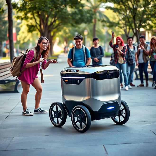 톡톡 용어 - 피지컬 AI (AI로 이미지 생성)