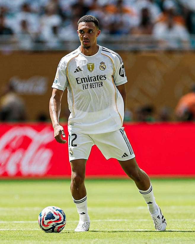 19일 알 힐랄과의 2025 FIFA 클럽 월드컵 조별리그 H조 1차전에서 데뷔전을 소화한 레알 아놀드. 사진=레알 SNS