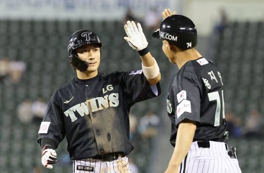 신민재 '나야, 역전의 주인공'. 사진=연합뉴스