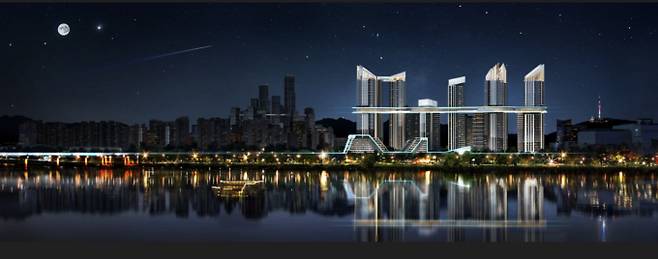 서울 용산역 일대 개발사업을 진행 중인 HDC현대산업개발이 용산정비창 전면1구역 조합원의 이익을 극대화한 금융 조건과 이주비 등 공사 조건을 제시했다. /사진 제공=HDC현대산업개발