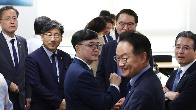 지난 18일 국회 의원회관에서 열린 추경 관련 당정대 회동