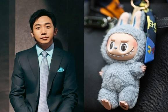 왕닝과 라부부 인형 - 중국신문주간 캡처, 타스 연합뉴스.