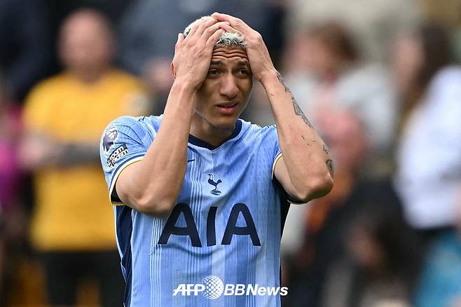 토트넘 공격수 히샬리송. /AFPBBNews=뉴스1