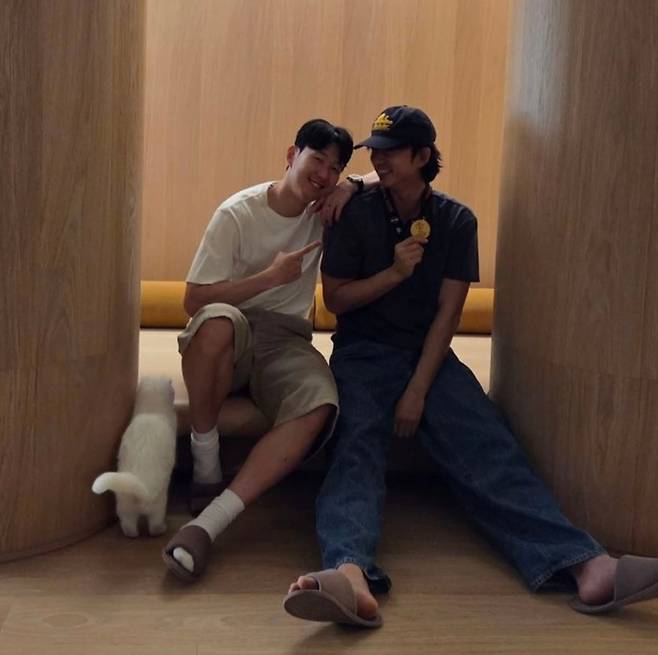 손흥민, 공유. 사진|공유 인스타그램