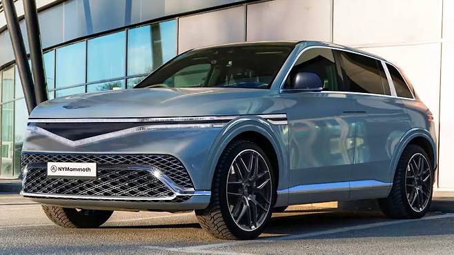 제네시스 GV90 예상도