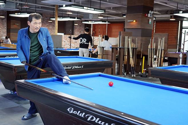 훈련 중인 에코프로 온누리스포츠단 소속 이강우 선수 [에코프로 제공. 재판매 및 DB 금지]