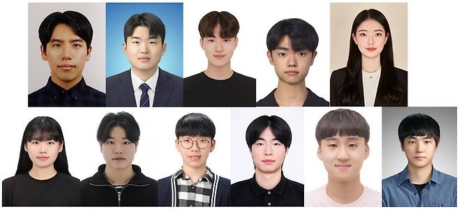 대통령과학장학금 대상자에 선정된 포항공대 대학원생 [포항공대 제공. 재판매 및 DB 금지]