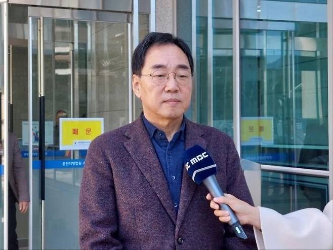 김철수 전 속초시장 [촬영 류호준]