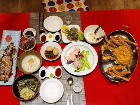 PRO양곱창에서 모든 음식들은 레드카펫 위의 영화배우처럼 빛이 났다.