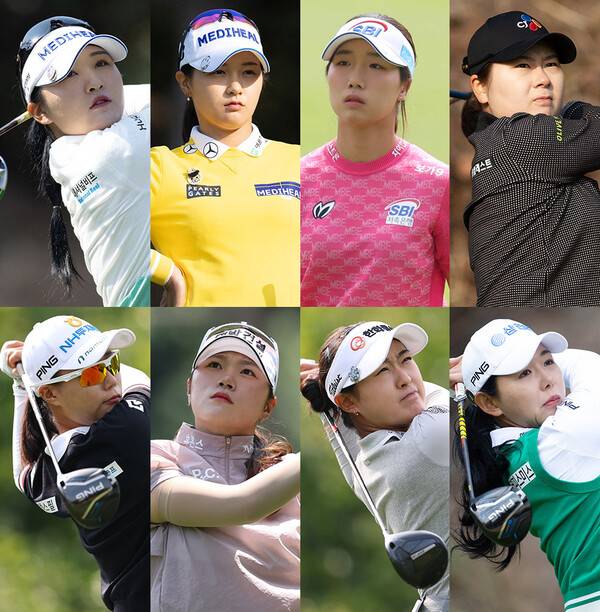 한국여자프로골프(KLPGA) 투어에서 활약하는 이예원 프로. 2025년 더헤븐 마스터즈에 출전하는 박현경, 이동은, 홍정민, 정윤지, 김민선7, 김민주, 박보겸 프로. 사진제공=KLPGA
