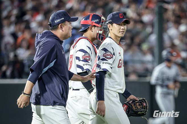 18일 한화전에서 데뷔 6년 만에 최고의 투구를 보여준 '좌완 파이어볼러' 홍민기. 사진=롯데 자이언츠