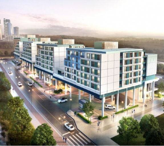 세종에 조성 중인 모듈러주택. 한국철강협회 제공