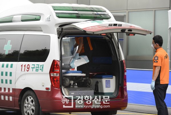구급차. 경향신문 자료사진