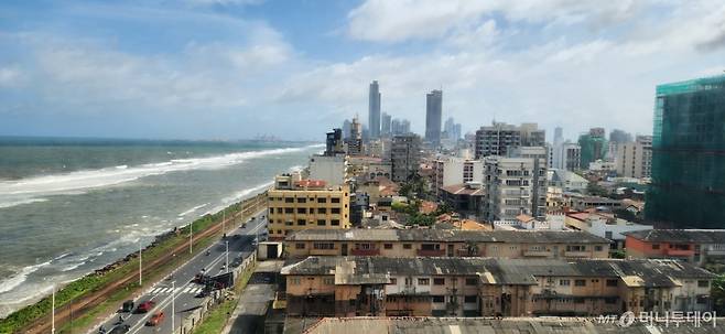 스리랑카 콜롬보 시내 전경. /사진=김사무엘 기자