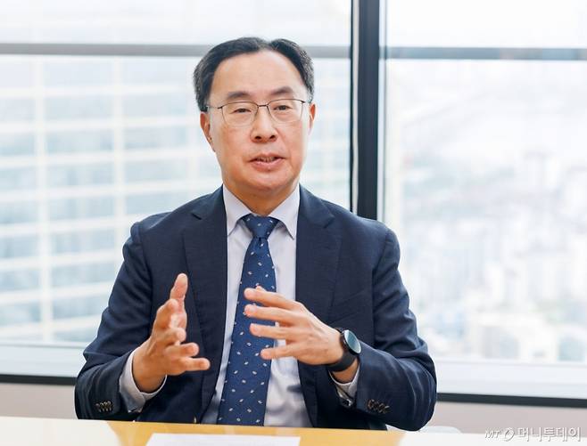 문승욱 전 산업통상자원부 장관 인터뷰 /사진=이기범 기자 leekb@