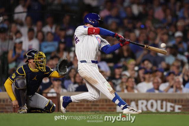 시카고 컵스 피트 크로우-암스트롱./게티이미지코리아