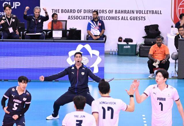 뉴질랜드전에서 기뻐하는 라미레스 감독./AVC