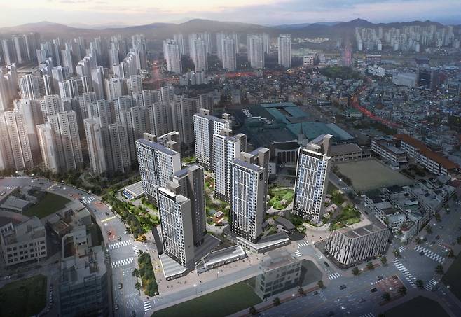 [코오롱글로벌, ‘동남 하늘채 에디크’]