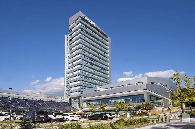 [세종=뉴시스]한국광해광업공단 본사 전경(사진=코미르 제공)