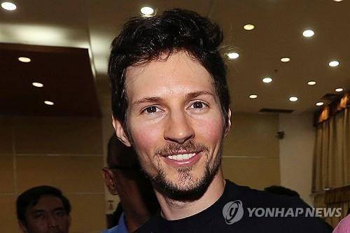 텔레그램 창업자 파벨 두로프 [AP 연합뉴스 자료사진]