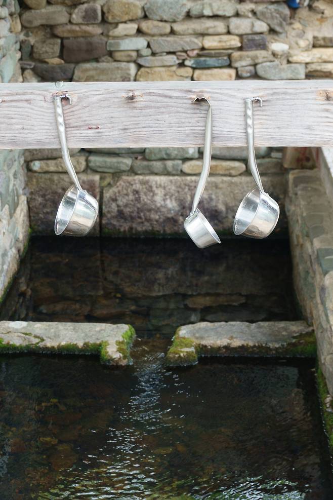 가지산 보림사 약수터