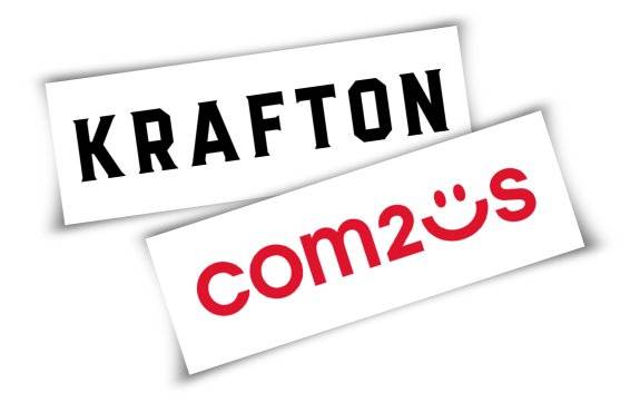 게임사 크래프톤(위)과 컴투스 로고. 각사 제공