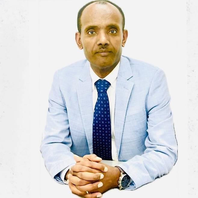 '국내 1호' 난민 인정받은 에티오피아인 타다세 데레세 데구 씨 [타다세 데레세 데구 씨 제공. 재판매 및 DB 금지]