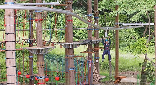 준공 앞둔 성수산 자연휴양림 산림레포츠시설 [임실군 제공. 재판매 및 DB 금지]