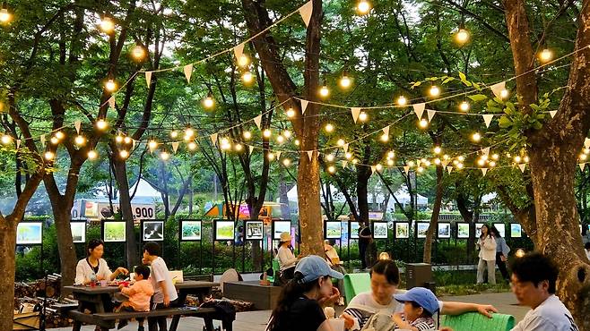 보라매공원에 조성된 숲속 휴식공간 모습 [서울시 제공. 재판매 및 DB 금지]