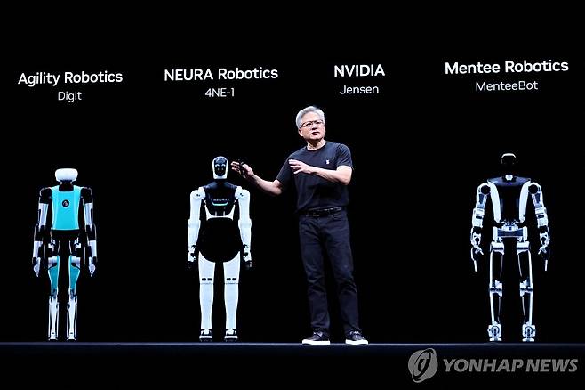 젠슨 황 엔비디아 최고경영자 [로이터 연합뉴스 자료사진 재판매 및 DB 금지]