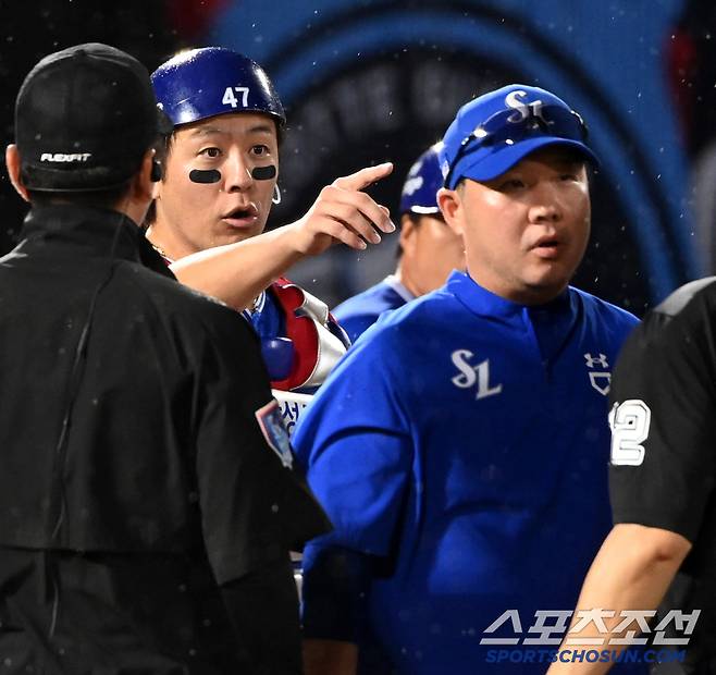 강민호가 흥분한 이유는 뭐였을까?