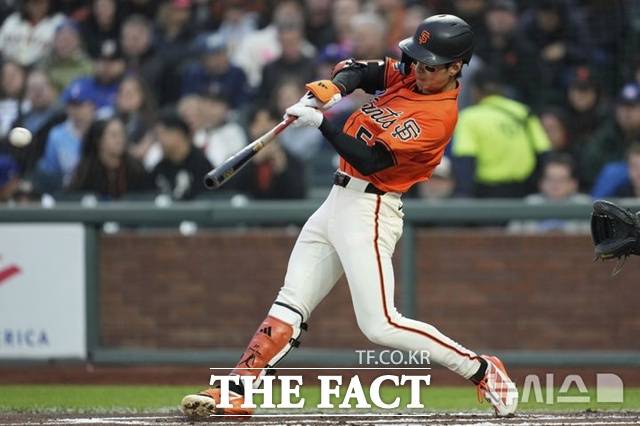 이정후가 21일(한국시간) 보스턴전에서 4타수 무안타를 기록, 3경기 연속 무안타의 부진에 빠졌다. /뉴시스