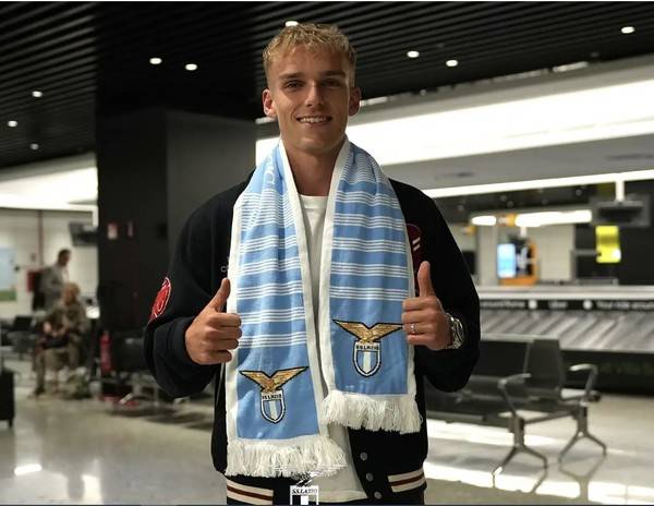 구스타프 이삭센. 라치오 홈페이지 캡처