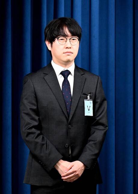 2025년 6월15일 대통령실 AI미래기획수석에 임명된 하정우 전 네이버 퓨처AI센터장이 서울 용산 대통령실에서 열린 인선 발표 자리에 참석했다. 대통령실사진기자단